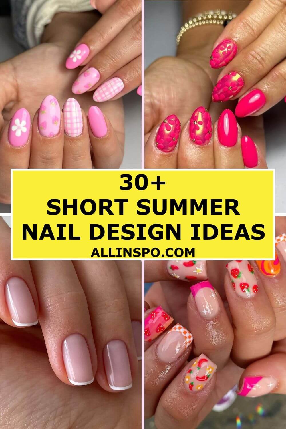 30 short summer nail design ideas